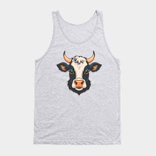 Cute Cow Tank Top